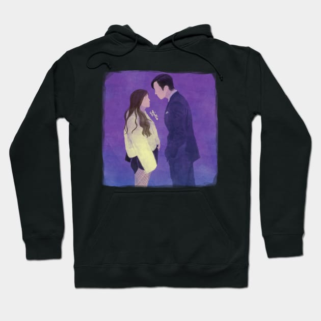 Business proposal FANART 01 - KangTae moo x Shin Ha ri Hoodie by Giullia - Yeppeunyeppeun Art